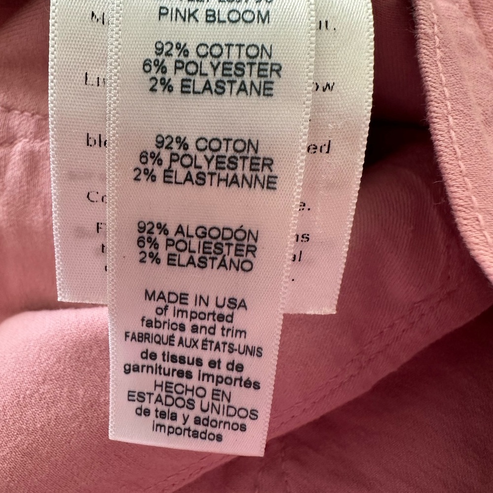 Frame Denim Women's Le Skinny de Jeanne Pink Bloom Size 25 - Picture 9 of 9